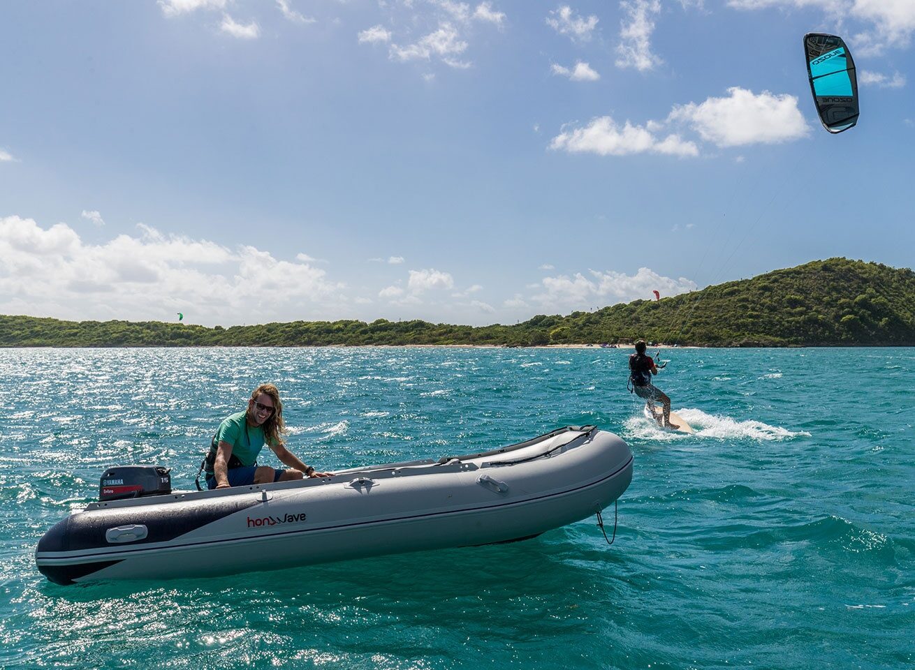 Advance kitesurf lesson in Antigua