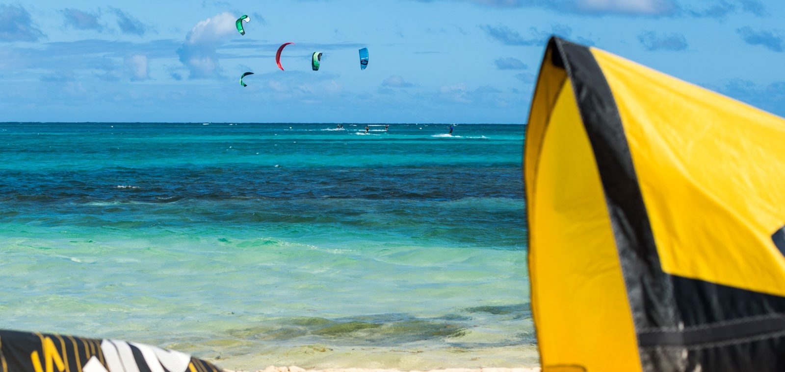 kitesurf spot at green island