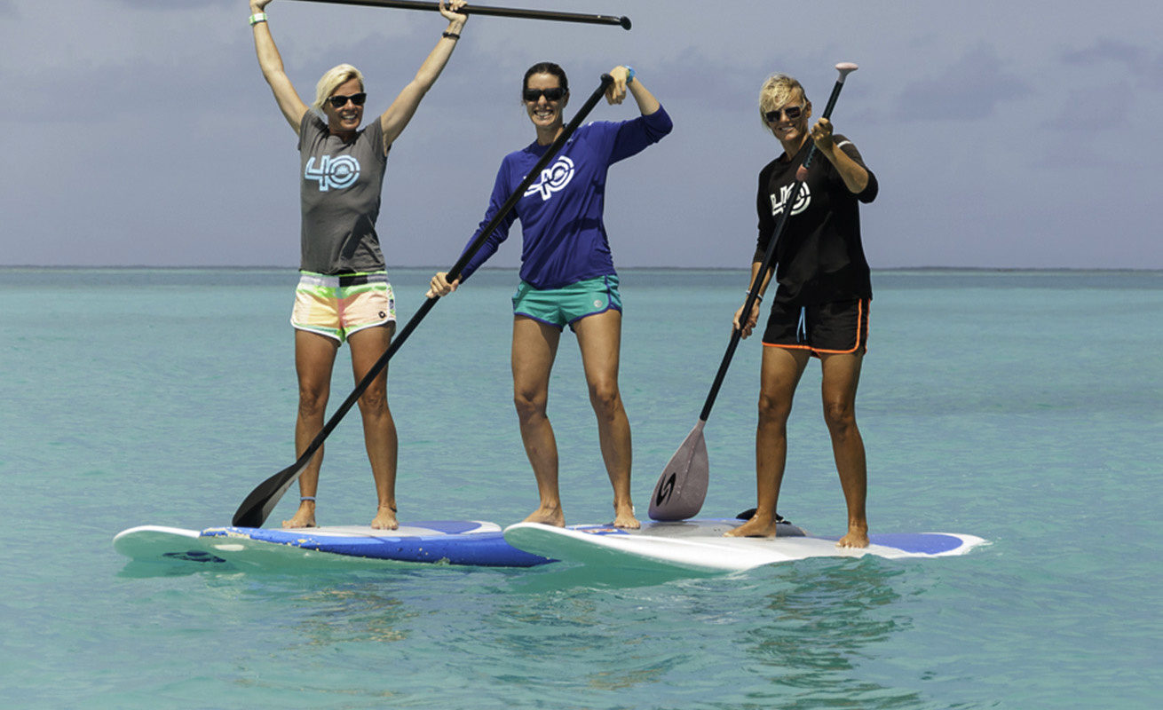sup lesson in the caribbean