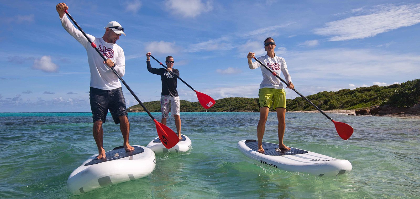 stand up paddle in the caribbean